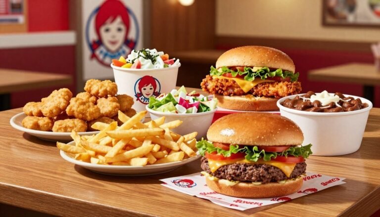 Wendy's Lunch Menu